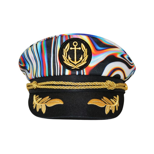 Trippy Captain Chromatic Captain Hat-Pre-Order
