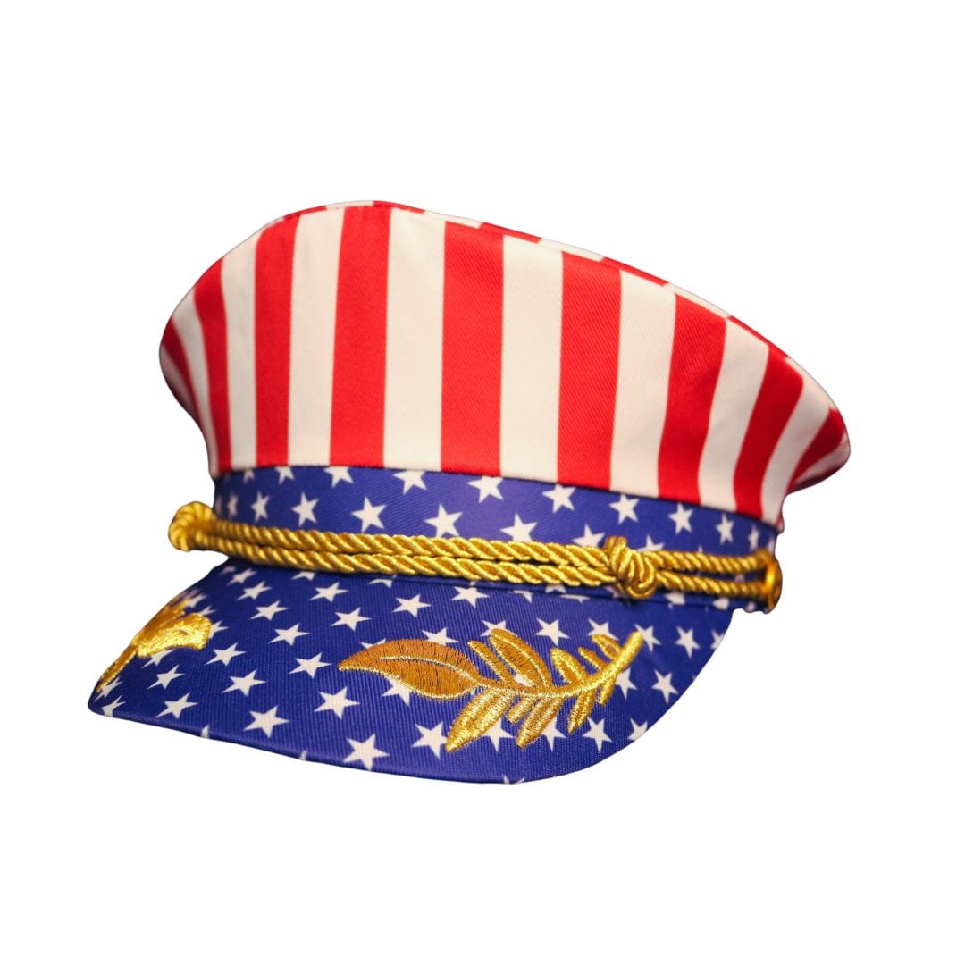 Trippy Captain Hat No Merica Captain Hat-Pre-Order