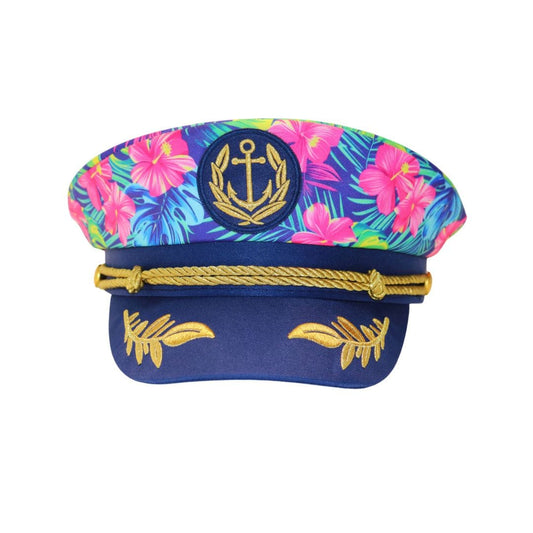 Trippy Captain Tropical Captain Hat