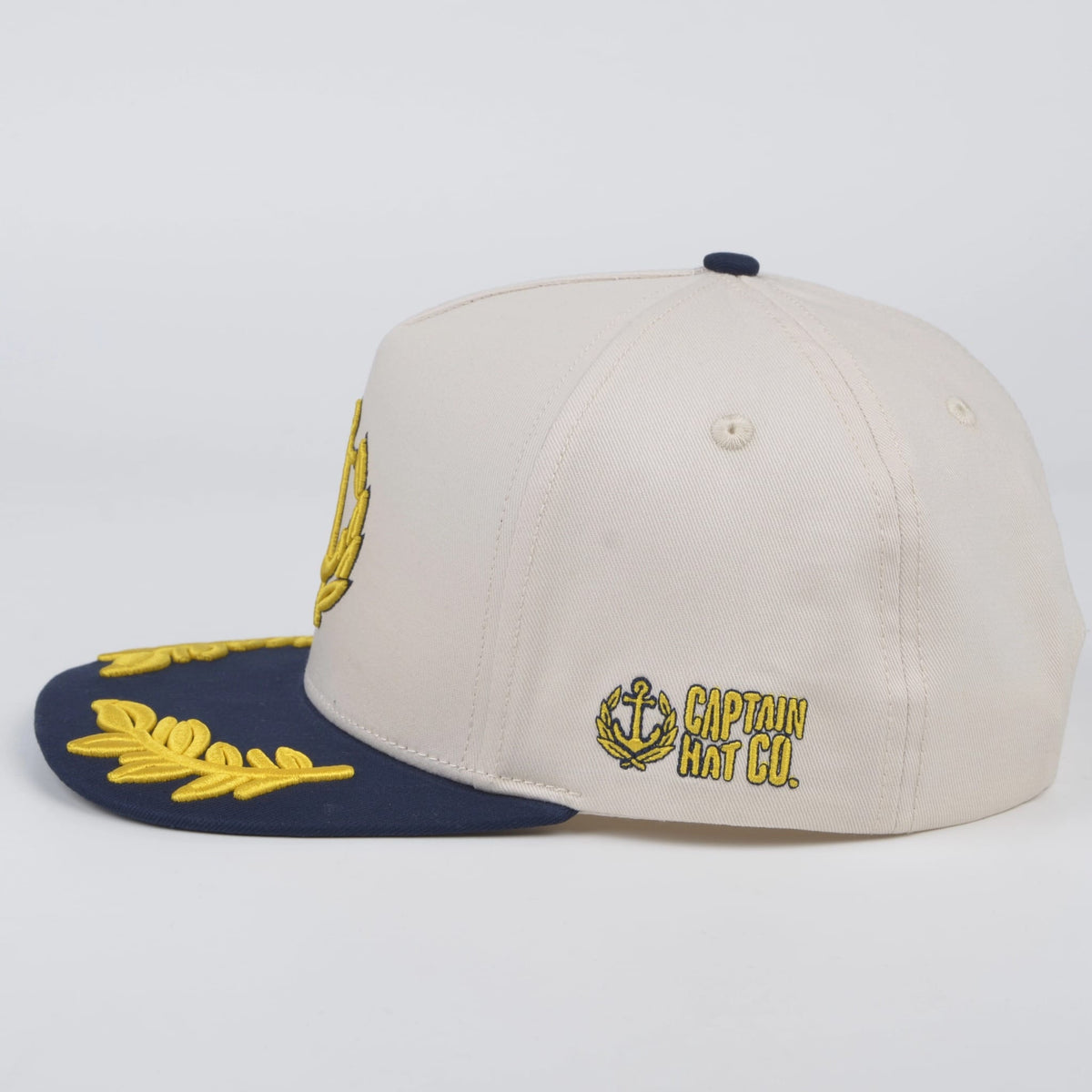 Captain Hat Co. Snapback Hat Admiral Snapback Hat