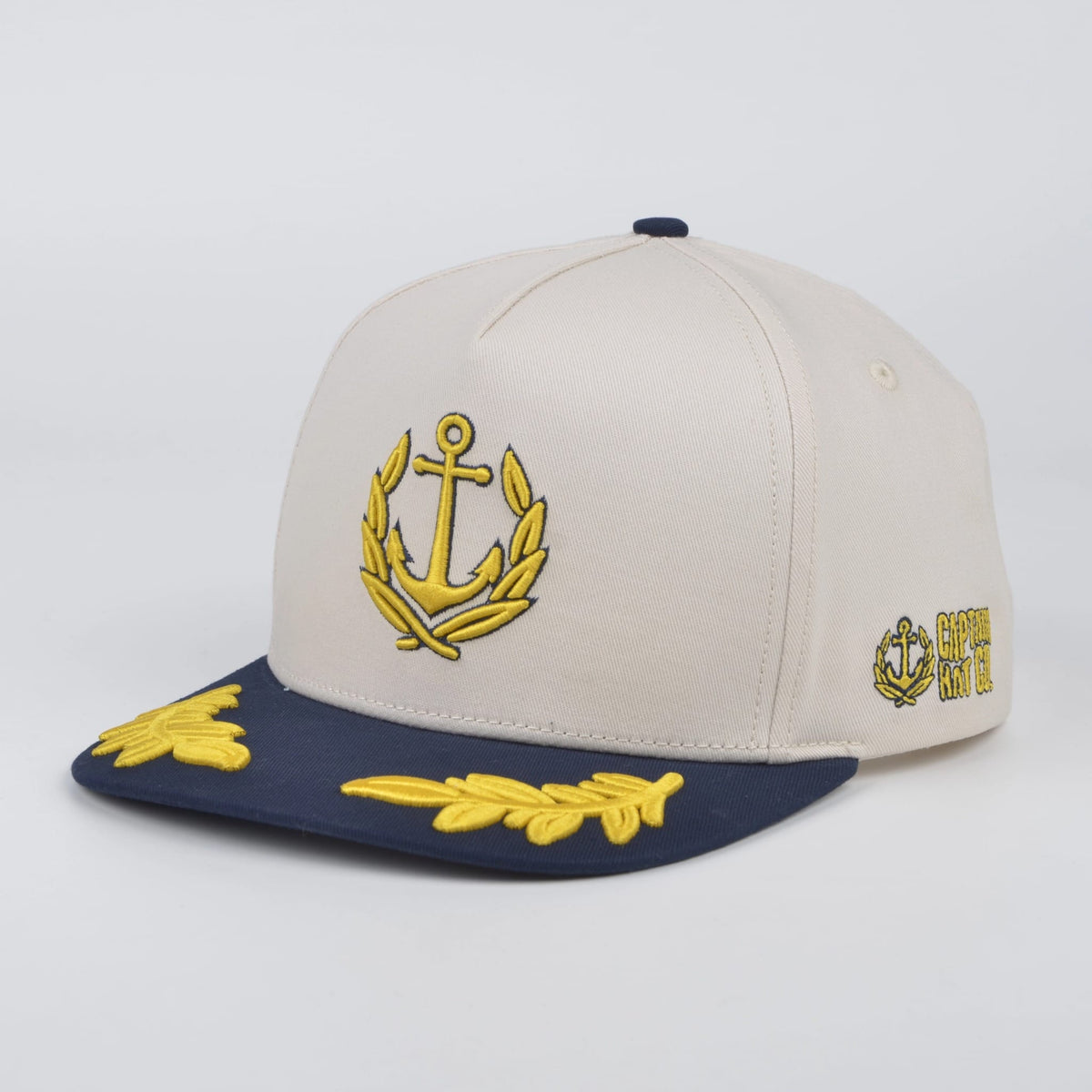 Captain Hat Co. Snapback Hat Admiral Snapback Hat