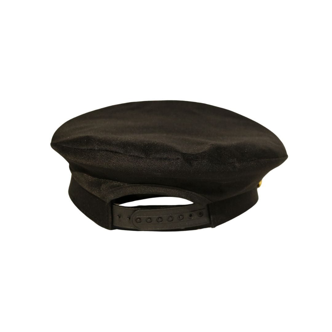 Trippy Captain Black & Gold Captain Hat- PRE-ORDER