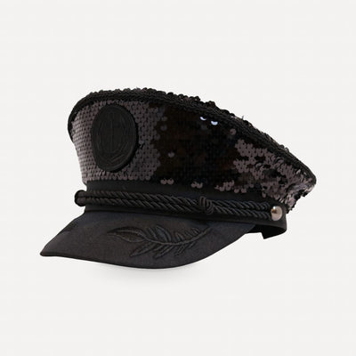 Sequin Captain Hat