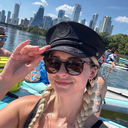 Trippy Captain Blacked Out Captain Hat