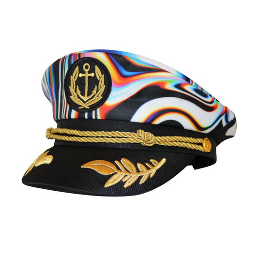 Trippy Captain Chromatic Captain Hat-Pre-Order