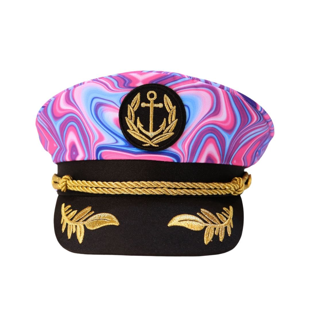 Trippy Captain Cosmic Captain Hat