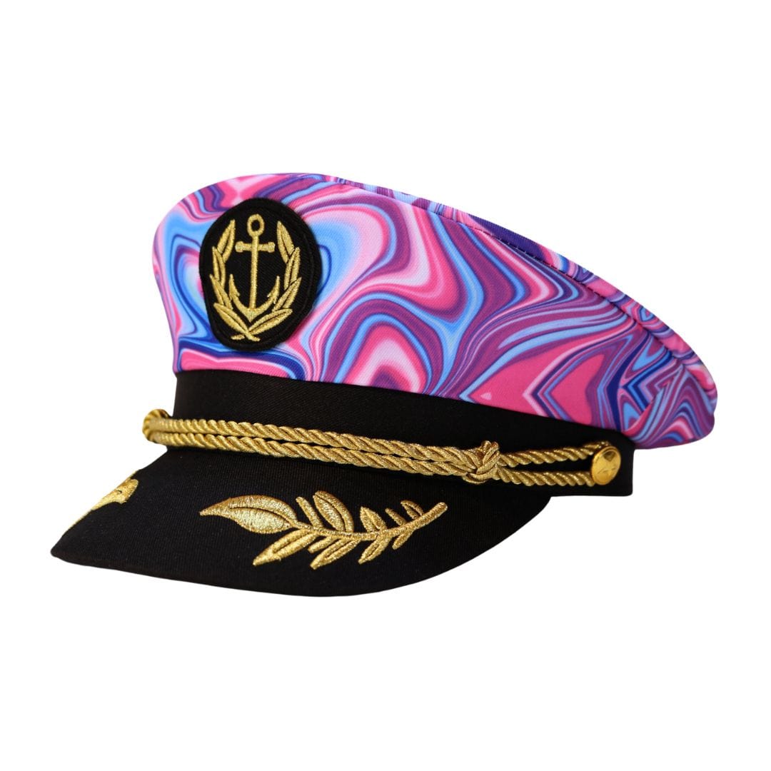 Trippy Captain Cosmic Captain Hat