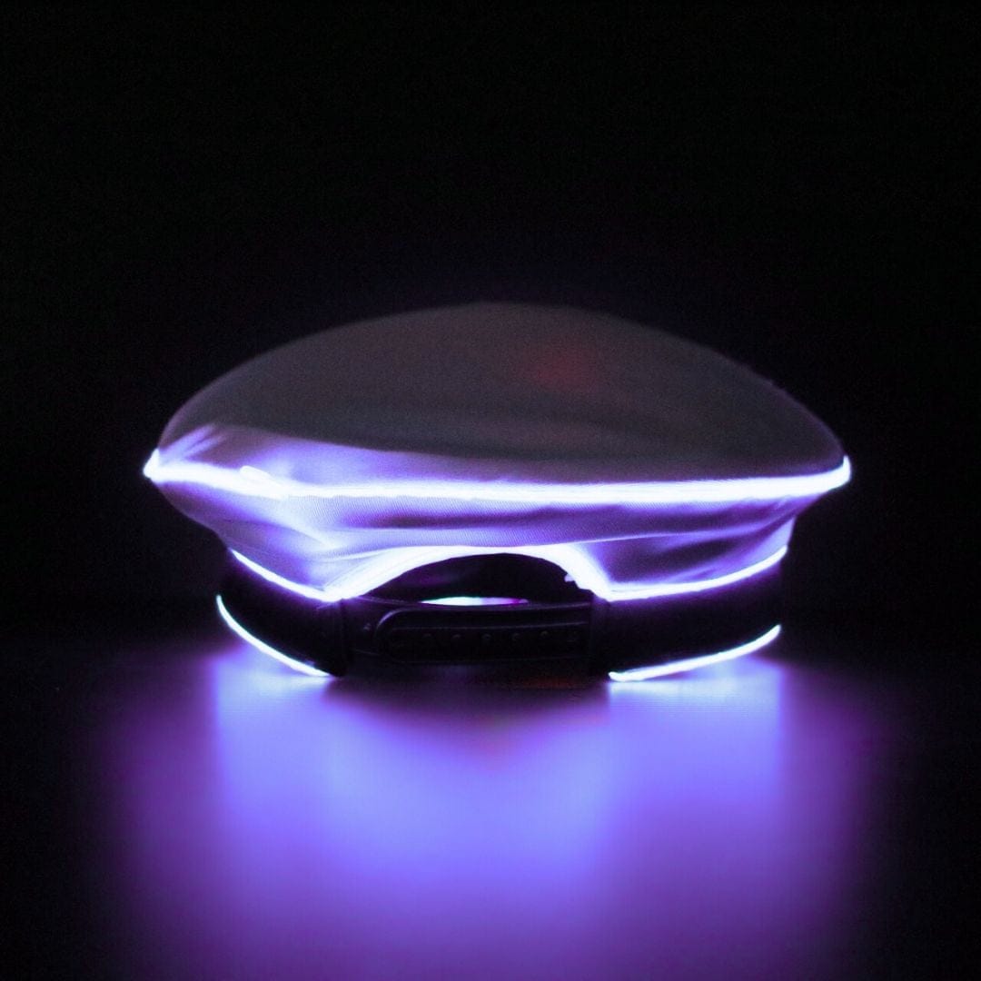 Trippy Captain Hat Neon Captain- Light Up Hat