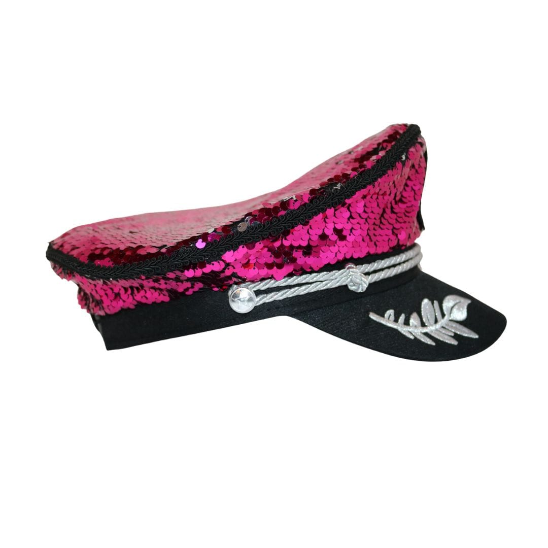 Trippy Captain Sequin Captain Hat