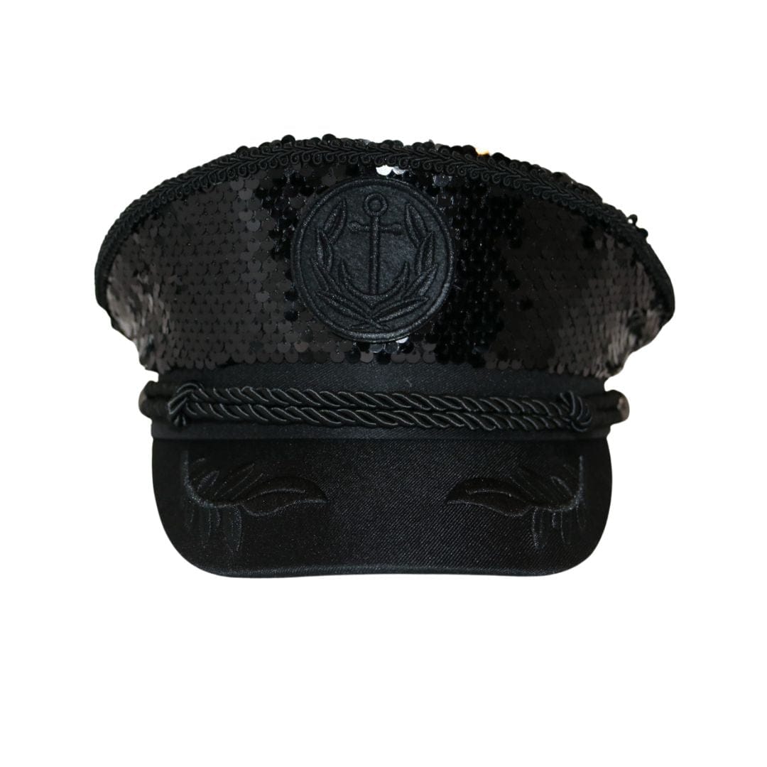Trippy Captain Sequin Captain Hat