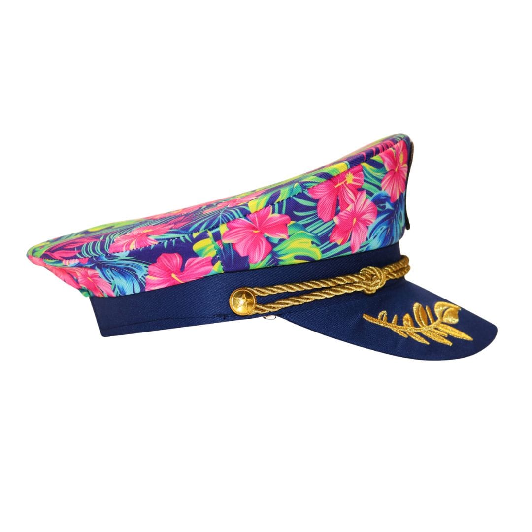 Trippy Captain Tropical Captain Hat