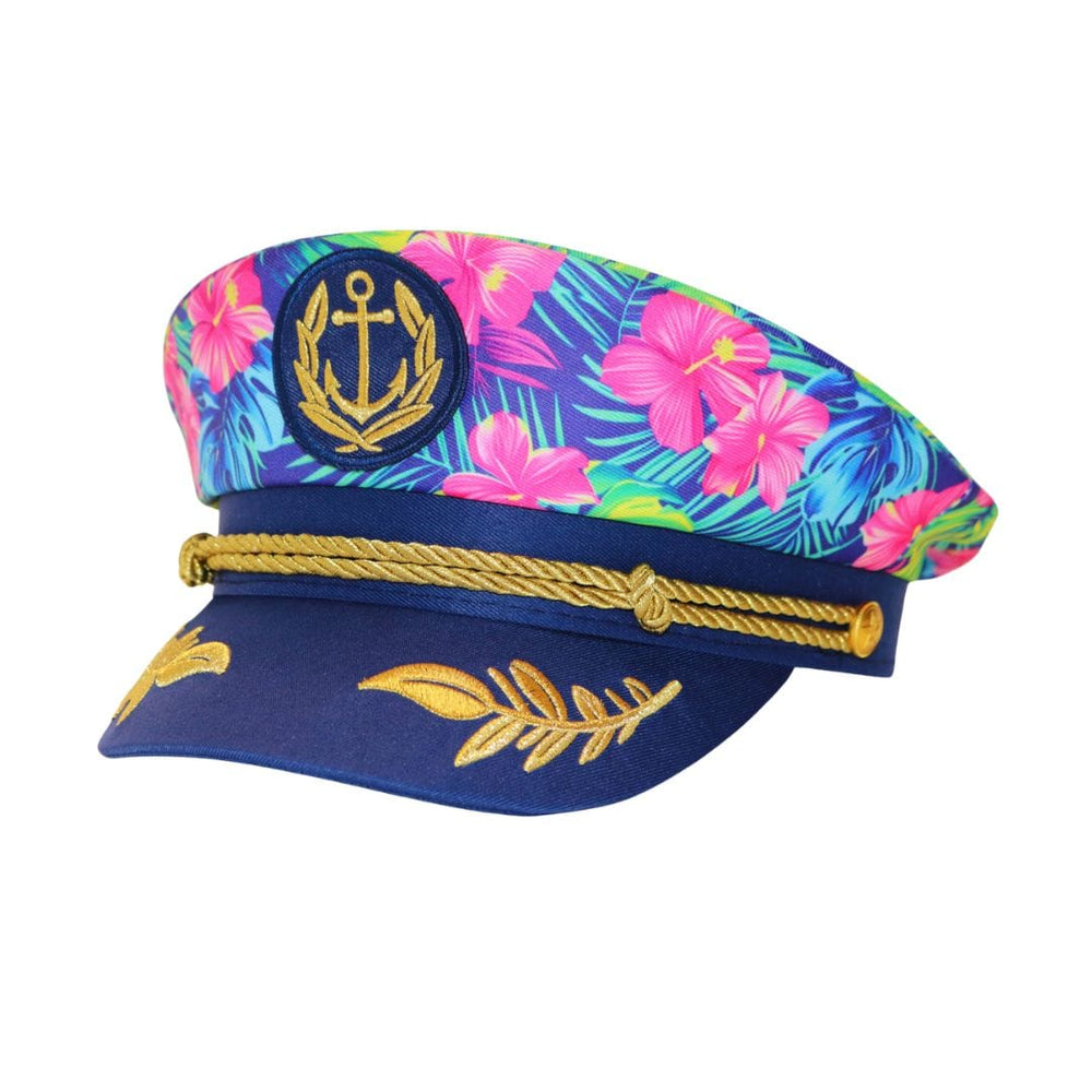 Trippy Captain Tropical Captain Hat
