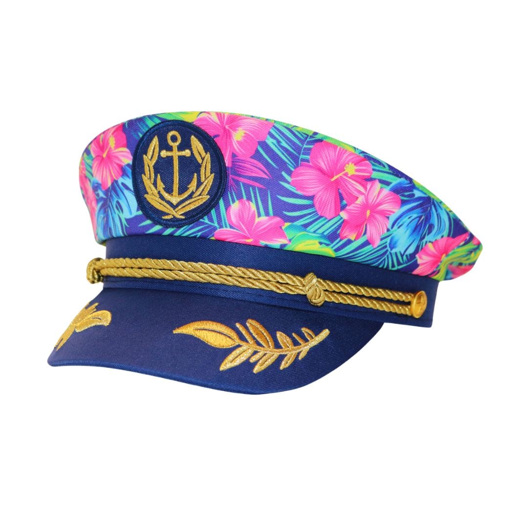 Trippy Captain Tropical Captain Hat